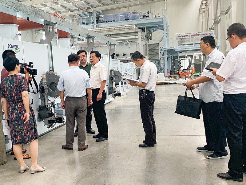 德州市運(yùn)河區(qū)黨工委副書記、管委會副主任楊洪利到廠指導(dǎo)