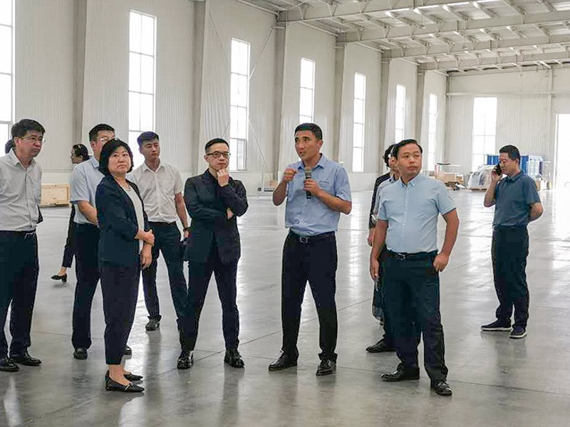 2020年9月中關(guān)村科技園區(qū)管理委員會副主任翁啟文，中信聯(lián)副理事長兼秘書長、北京國信數(shù)字化轉(zhuǎn)型技術(shù)研究院院長周劍來晶創(chuàng)考察指導(dǎo)